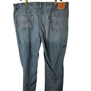 Levis 559 Jeans Mens Blue Denim Size 48x34 Straight Leg  Relaxed Fit